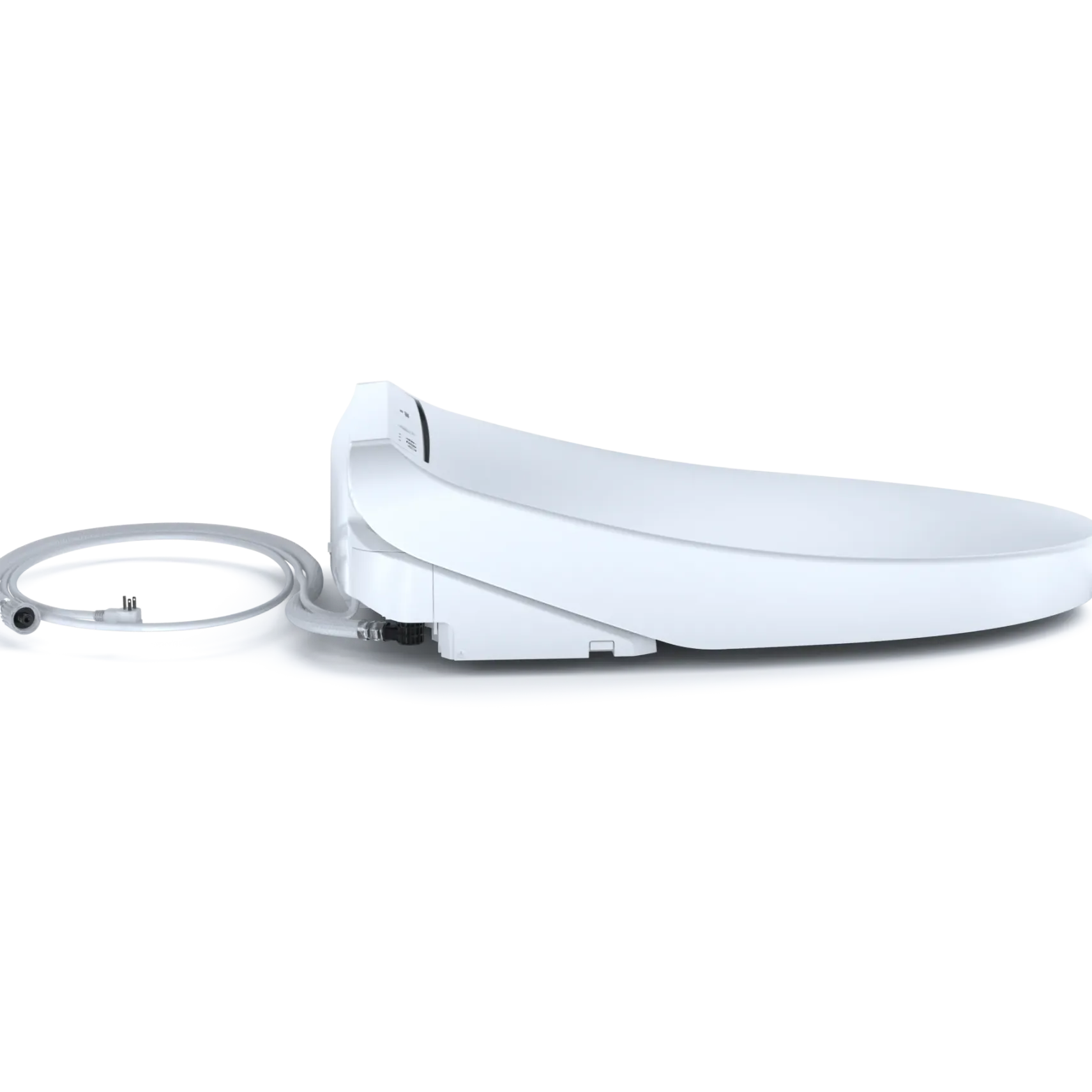 TOTO WASHLET K300 Electronic Bidet Toilet Seat with Instantaneous Water Heating, PREMIST and EWATER+ Wand Cleaning, Elongated, Cotton White, Plastic, SW3036R#01