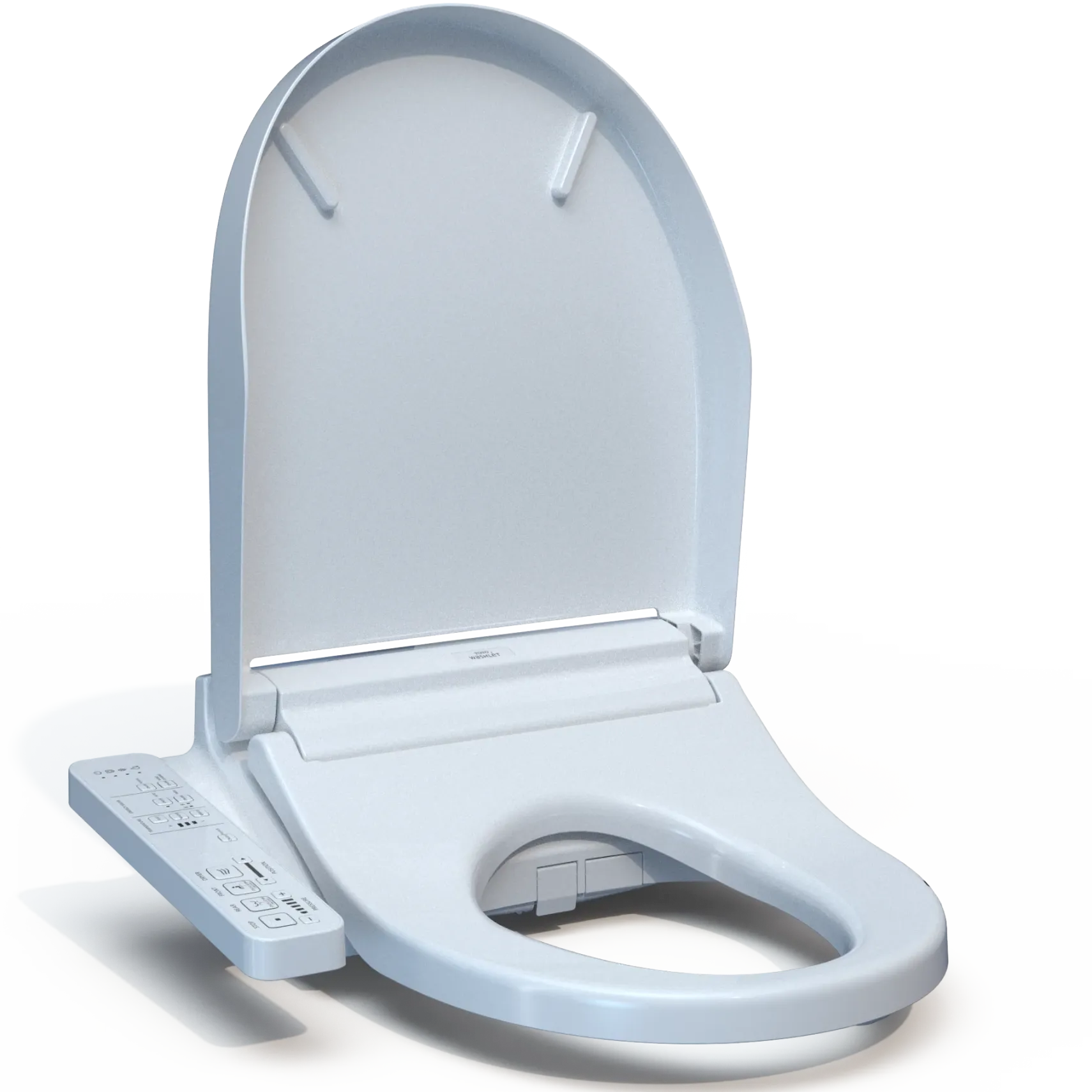 TOTO WASHLET KC2 Electronic Bidet Toilet Seat with Heated Seat and SoftClose Lid, Round, Cotton White, Plastic, SW3023#01
