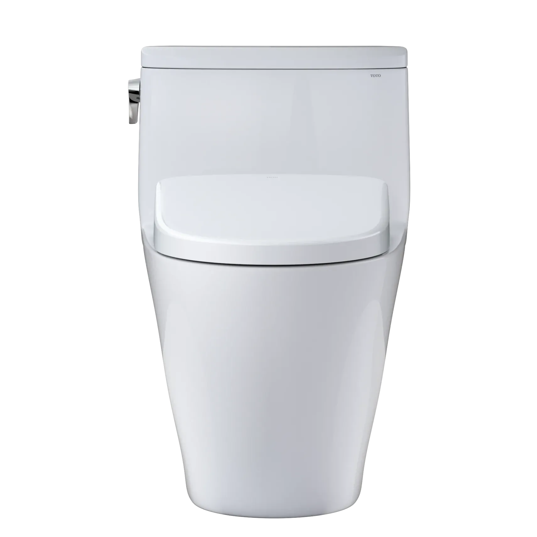 TOTO WASHLET+ Nexus 1G One-Piece Elongated 1.0 GPF Toilet with Auto Flush S7A Contemporary Bidet Seat, Cotton White, Vitreous China|Plastic, MW6424736CUFGA#01