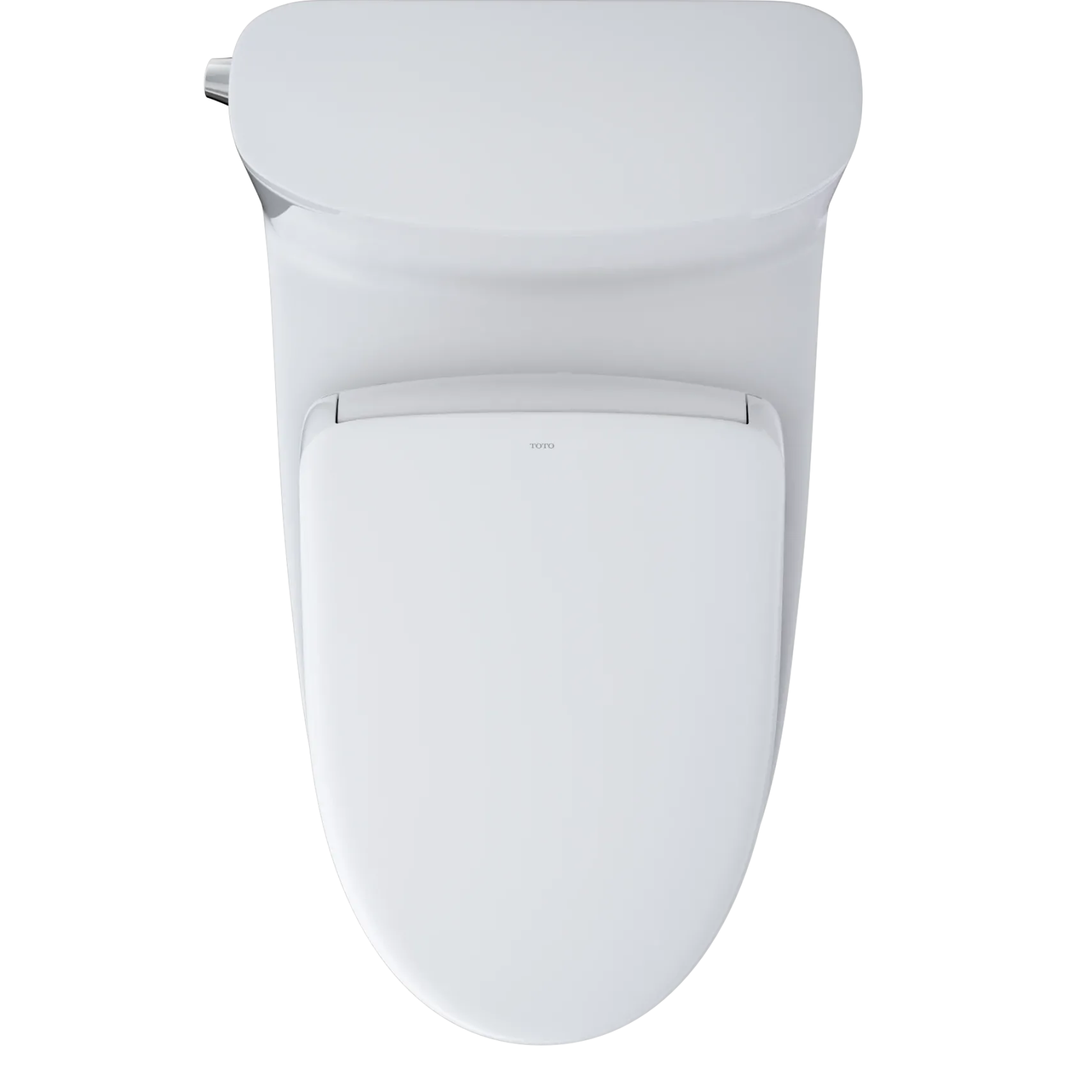 TOTO WASHLET+ Nexus 1G One-Piece Elongated 1.0 GPF Toilet with Auto Flush S7 Contemporary Bidet Seat, Cotton White, Vitreous China|Plastic, MW6424726CUFGA#01