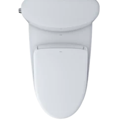 TOTO WASHLET+ Nexus 1G Two-Piece Elongated 1.0 GPF Toilet with Auto Flush S7A Contemporary Bidet Seat, Cotton White, Vitreous China|Plastic, MW4424736CUFGA#01