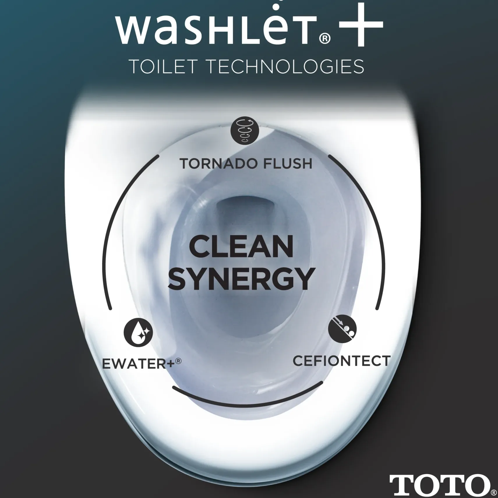 TOTO WASHLET+ Nexus Two-Piece Elongated 1.28 GPF Toilet with S7A Contemporary Bidet Seat, Cotton White, Vitreous China|Plastic, MW4424736CEFG#01