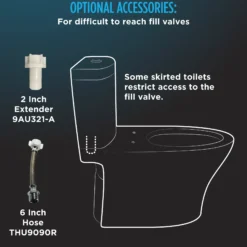 TOTO WASHLET S300e Electronic Bidet Toilet Seat with EWATER+ Cleansing, Round, Cotton White, Plastic, SW573#01