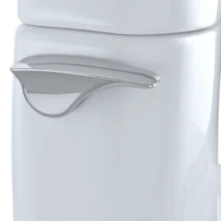 TOTO WASHLET+ UltraMax II 1G One-Piece Elongated 1.0 GPF Toilet with Auto Flush WASHLET+ S7A Contemporary Bidet Seat, Cotton White, Vitreous China|Plastic, MW6044736CUFGA#01