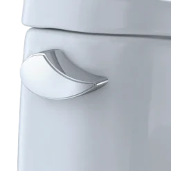 TOTO WASHLET+ UltraMax II One-Piece Elongated 1.28 GPF Toilet and WASHLET+ C5 Bidet Seat, Cotton White, Vitreous China|Plastic, MW6043084CEFG#01