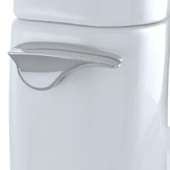 TOTO WASHLET+ UltraMax II 1G One-Piece Elongated 1.0 GPF Toilet and WASHLET+ C5 Bidet Seat, Cotton White, Vitreous China|Plastic, MW6043084CUFG#01