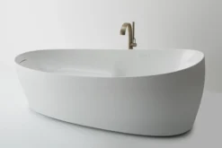 TOTO ZN Single-Handle Freestanding Tub Filler Faucet with 1.75 GPM Handshower, Brushed Nickel, Brass, TBP01301U#BN
