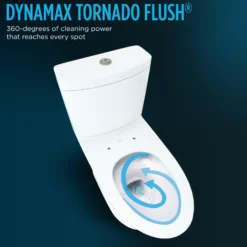 TOTOWASHLET+ Aquia IV Two-Piece Elongated Dual Flush 1.28 and 0.9 GPF Toilet and WASHLET C2 Bidet Seat, Cotton White, Vitreous China|Plastic, MW4463074CEMGN#01