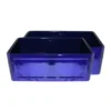 Whitehaus 27" Fireclay Farmhouse Apron Sink, Reversible, Blue, WHPLCON2719