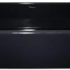 Whitehaus 36" Fireclay Single Bowl Farmhouse Apron Sink, Black, WH3618